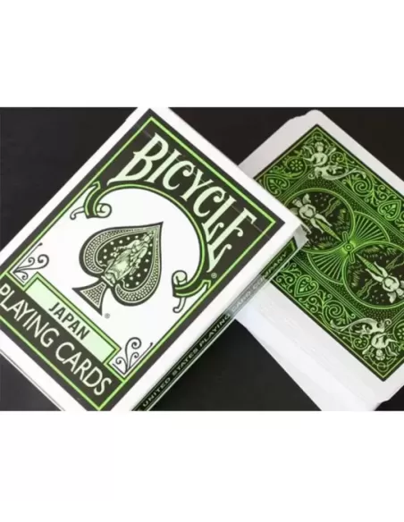 Bicycle Japan Black Green – Cărți de joc premium | Emagie.ro