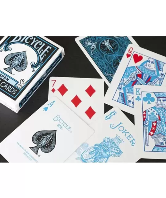 Bicycle Japan Black Blue – Cărți de joc premium | Emagie.ro