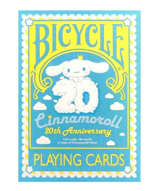 Bicycle Cinnamoroll 20th Anniversary – Premium Playing Cards | Emagie.ro