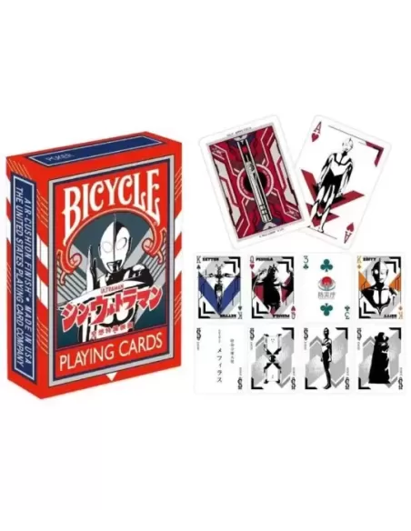 Bicycle Shin Ultraman – Cărți de joc premium | Emagie.ro