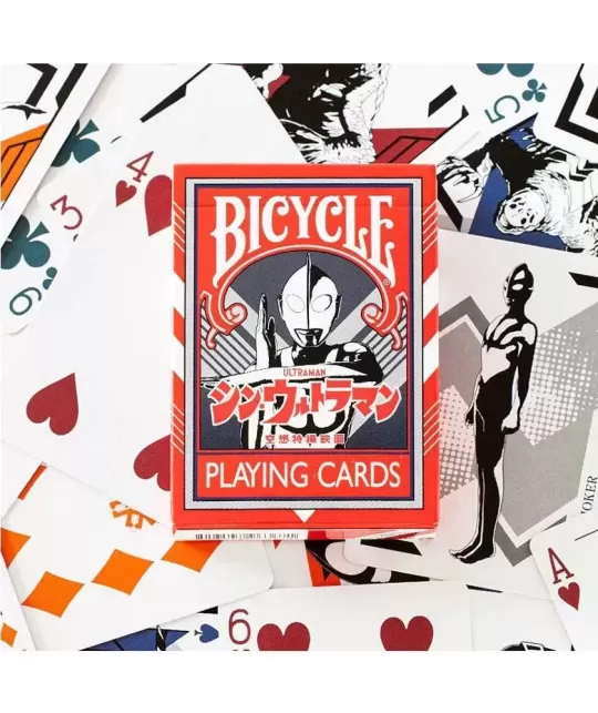 Bicycle Shin Ultraman – Cărți de joc premium | Emagie.ro