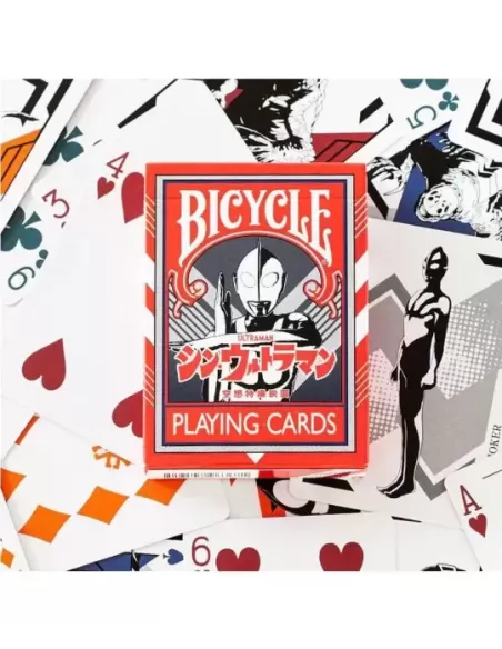 Bicycle Shin Ultraman – Cărți de joc premium | Emagie.ro