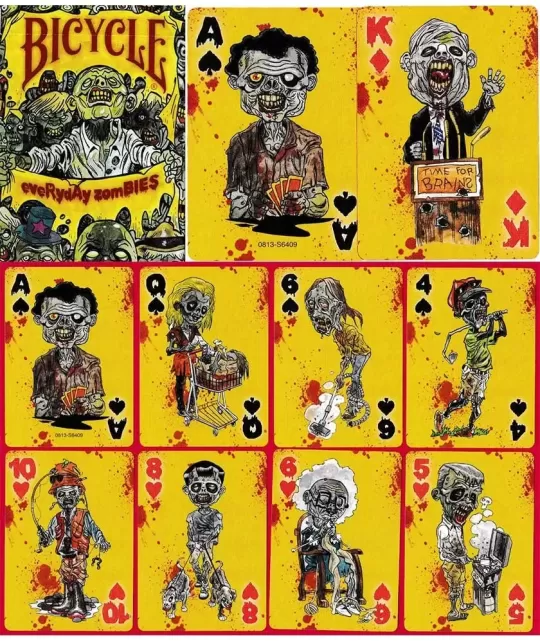 Bicycle EveRydAy zomBIES – Artistic playing cards | Emagie.ro