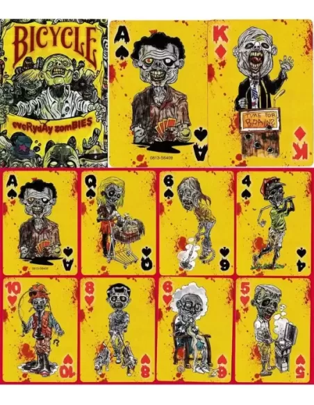 Bicycle EveRydAy zomBIES – Artistic playing cards | Emagie.ro