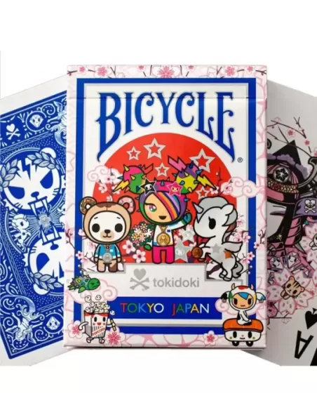 Bicycle Tokidoki Sports Blue – Cărți de joc premium | Emagie.ro