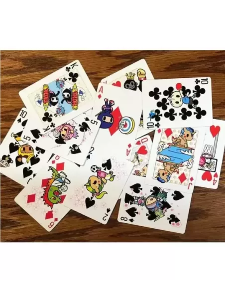 Bicycle Tokidoki Sports Red – Cărți de joc premium | Emagie.ro