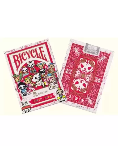 Bicycle Tokidoki Sports Red – Cărți de joc premium | Emagie.ro