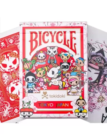 Bicycle Tokidoki Sports Red – Cărți de joc premium | Emagie.ro
