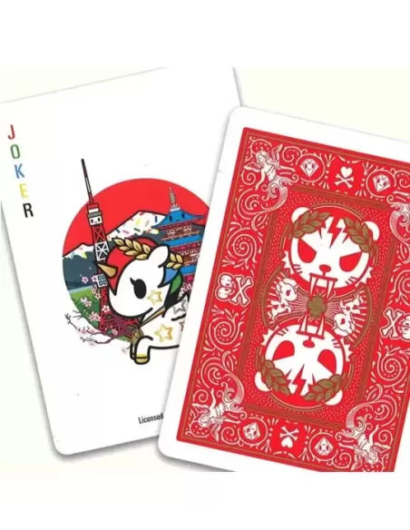 Bicycle Tokidoki Sports Red – Cărți de joc premium | Emagie.ro