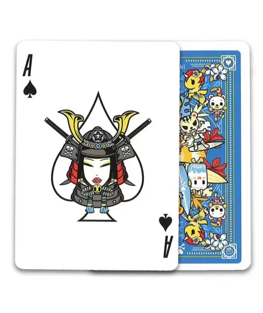 Bicycle Tokidoki v3 Blue – Cărți de joc premium | Emagie.ro