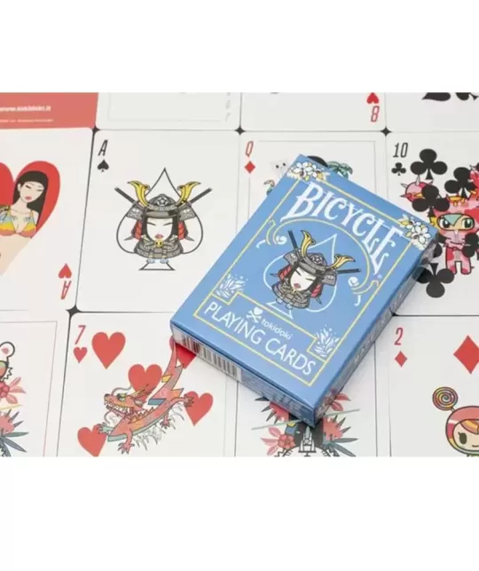 Bicycle Tokidoki v3 Blue – Cărți de joc premium | Emagie.ro