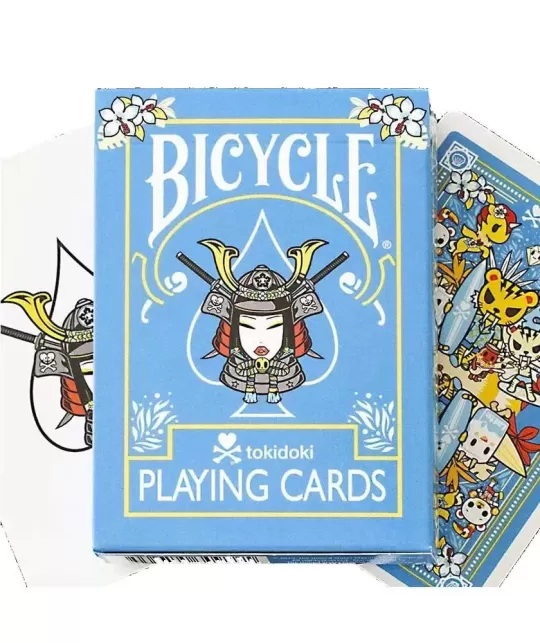 Bicycle Tokidoki v3 Blue – Cărți de joc premium | Emagie.ro