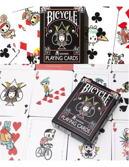 Bicycle Tokidoki v3 Black – Cărți de joc premium | Emagie.ro