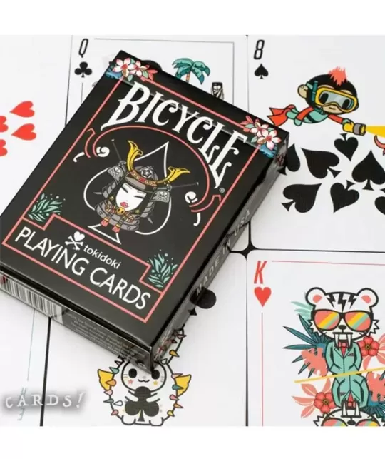 Bicycle Tokidoki v3 Black – Cărți de joc premium | Emagie.ro