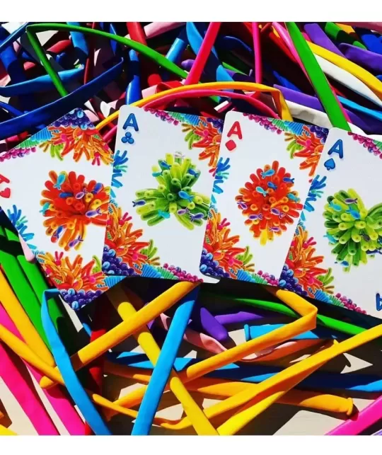 Bicycle Balloon Ocean – Premium Playing Cards | Emagie.ro