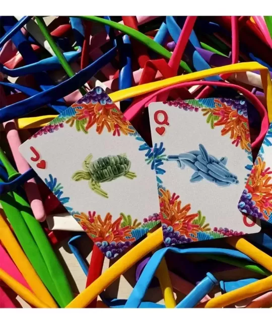 Bicycle Balloon Ocean – Premium Playing Cards | Emagie.ro