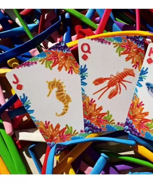 Bicycle Balloon Ocean – Premium Playing Cards | Emagie.ro