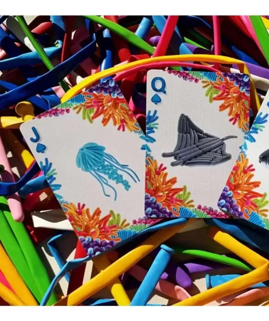 Bicycle Balloon Ocean – Premium Playing Cards | Emagie.ro