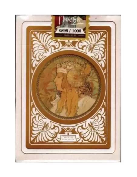 Mucha Gismonda Standard Gold Edition – Premium Playing Cards | Emagie.ro