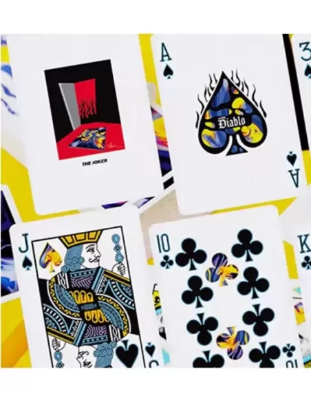 Ultra Diablo Blue by Gemini – Premium Playing Cards | Emagie.ro