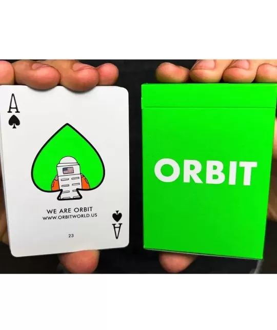 Orbit Chroma Key – Premium Playing Cards | Emagie.ro