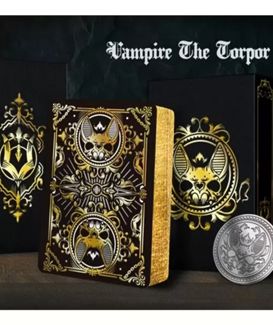 Vampire The Torpor Black – Premium Playing Cards | Emagie.ro