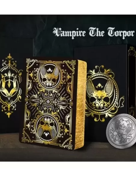 Vampire The Torpor Black – Premium Playing Cards | Emagie.ro