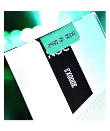 Limited NOC3000X3 Silver Teal – Cărți de joc premium | Emagie.ro