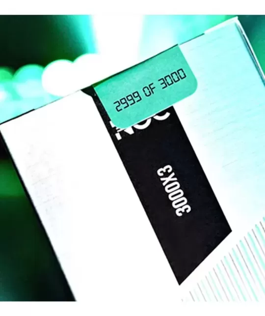 Limited NOC3000X3 Silver Teal – Cărți de joc premium | Emagie.ro