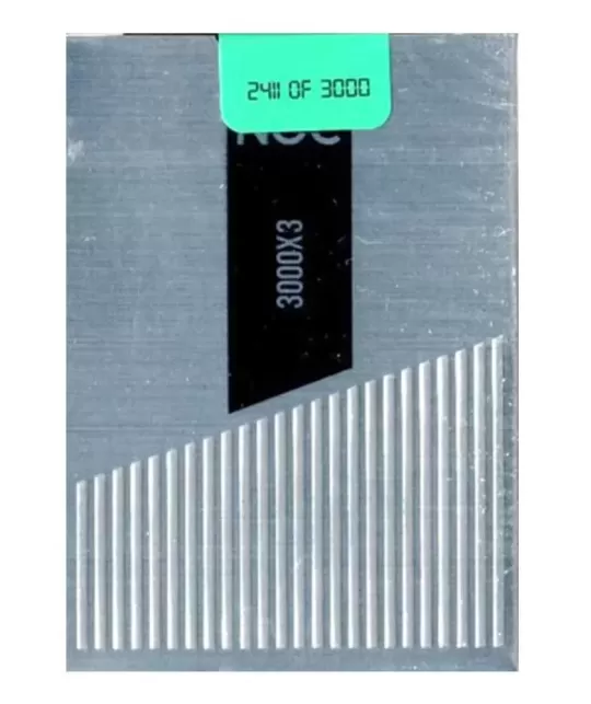 Limited NOC3000X3 Silver Teal – Cărți de joc premium | Emagie.ro