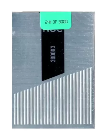 Limited NOC3000X3 Silver Teal – Cărți de joc premium | Emagie.ro