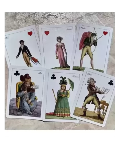 Gilded Cotta Almanac No. 5 – Cărți de joc premium | Emagie.ro 2