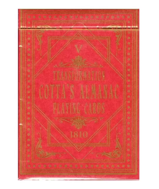 Gilded Cotta Almanac No. 5 – Premium Playing Cards | Emagie.ro