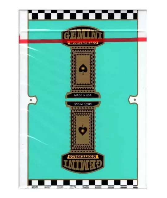 Gemini Casino Turquoise by Gemini – Premium Playing Cards | Emagie.ro