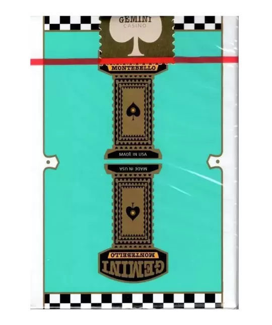 Gemini Casino Turquoise by Gemini – Premium Playing Cards | Emagie.ro
