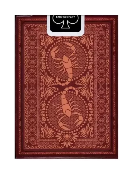 Bicycle Scorpion Red – Cărți de joc premium | Emagie.ro