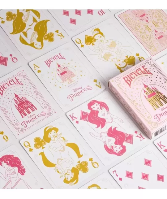 Bicycle Disney Princess Pink – Cărți de joc premium | Emagie.ro