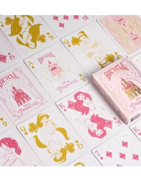 Bicycle Disney Princess Pink – Cărți de joc premium | Emagie.ro