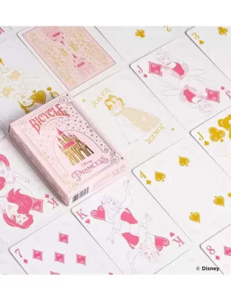 Bicycle Disney Princess Pink – Cărți de joc premium | Emagie.ro