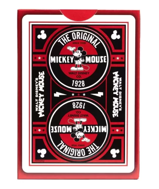 Bicycle Disney Classic Mickey Mouse Red – Cărți de joc premium | Emagie.ro
