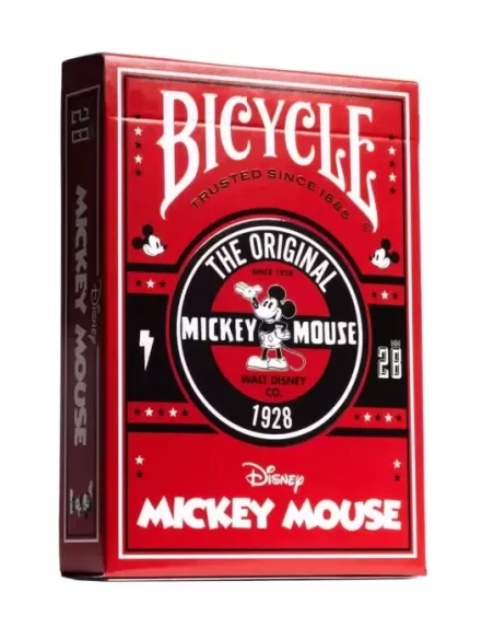 Bicycle Disney Classic Mickey Mouse Red – Cărți de joc premium | Emagie.ro