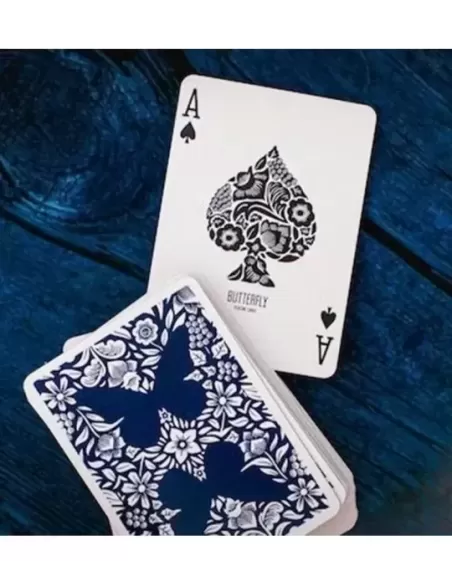 Butterfly Playing Cards Workers Edition Blue – Cărți de joc premium | Emagie.ro