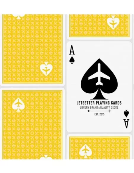 Lounge in Taxiway Yellow – Cărți de joc premium | Emagie.ro
