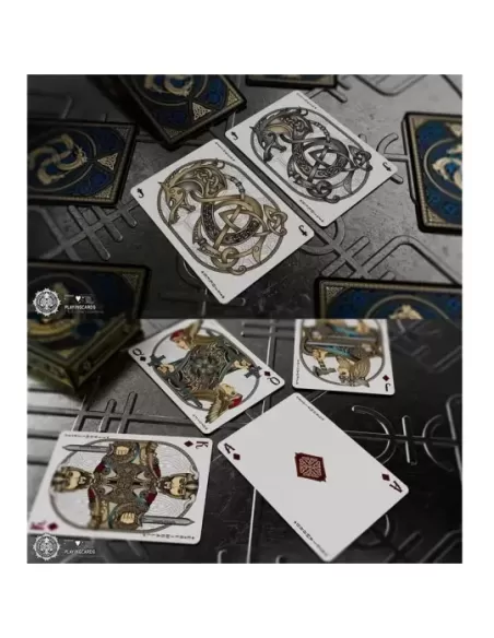 Valhalla Viking Sapphire Standard – Cărți de joc premium | Emagie.ro