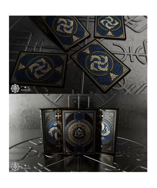 Valhalla Viking Sapphire Standard – Cărți de joc premium | Emagie.ro
