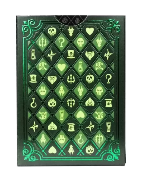 Bicycle Disney Villains Green – Premium Playing Cards | Emagie.ro