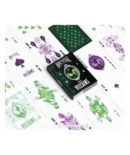 Bicycle Disney Villains Green – Cărți de joc premium | Emagie.ro 2