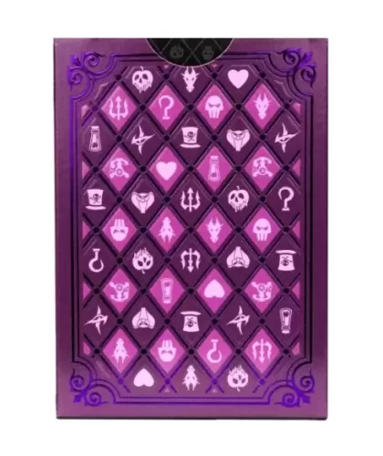 Bicycle Disney Villains Purple – Cărți de joc premium | Emagie.ro