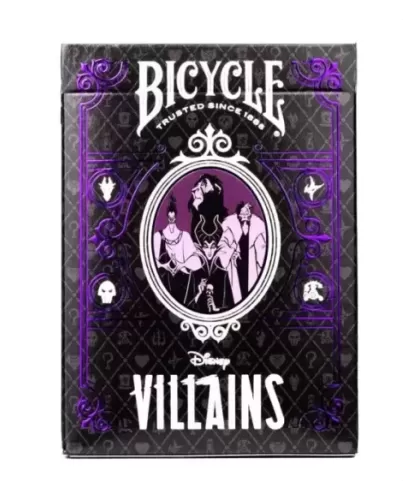 Bicycle Disney Villains Purple – Cărți de joc premium | Emagie.ro 2