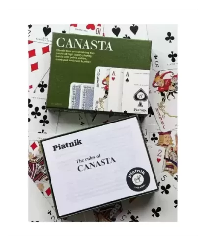 Carti de joc Canasta, Piantik, Set de 2 pachete